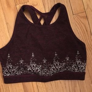 Gaiam halter sports bra